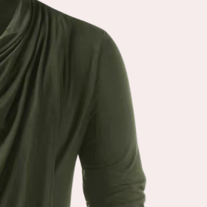 CRAIG - Asymmetrisk Langærmet T-Shirt til Mænd