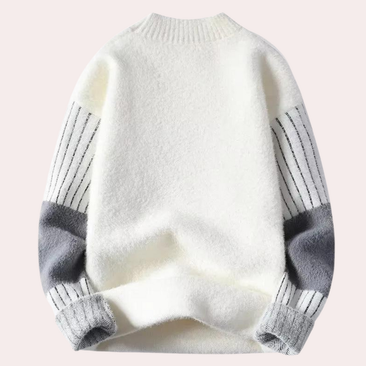VINCENT - Stilfuld Varm Strikket Sweatshirt til Mænd