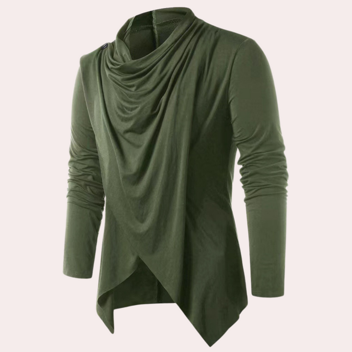 CRAIG - Asymmetrisk Langærmet T-Shirt til Mænd