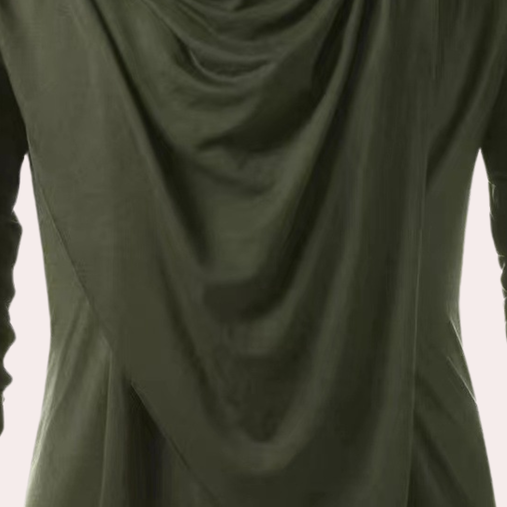 CRAIG - Asymmetrisk Langærmet T-Shirt til Mænd