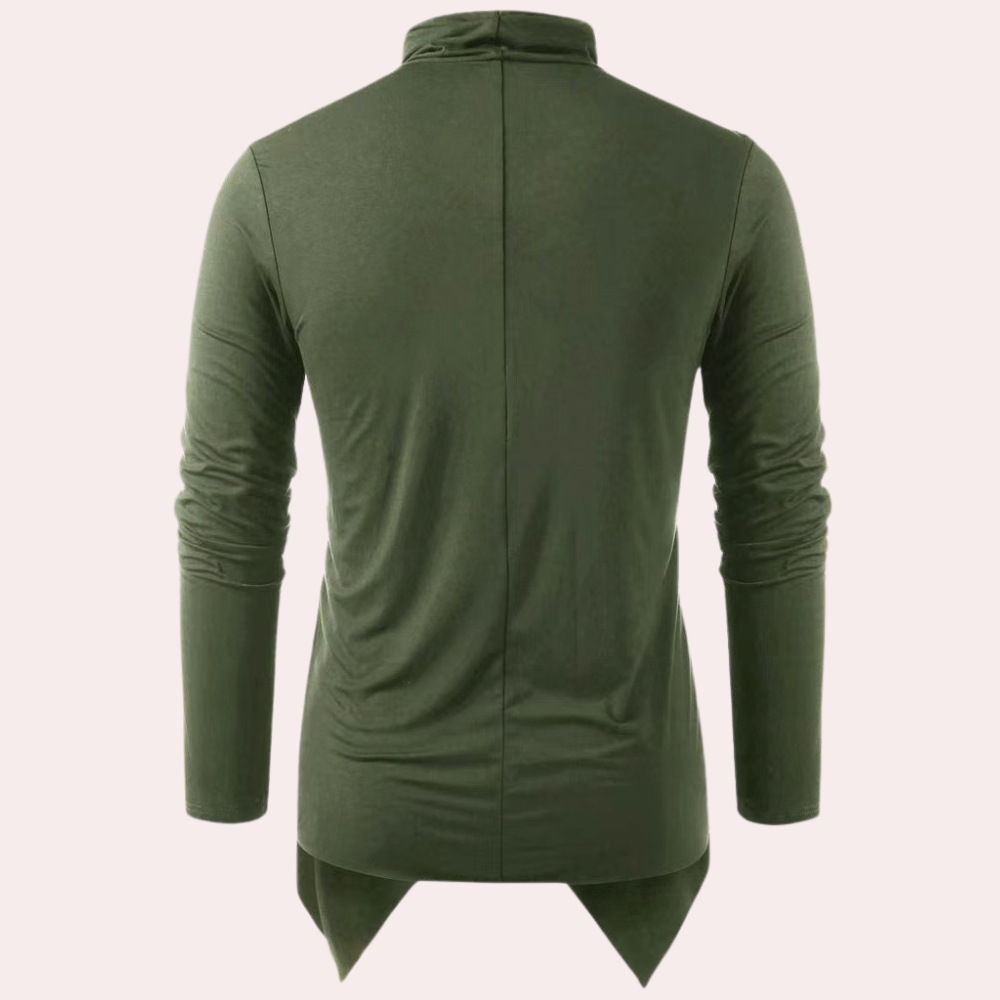 CRAIG - Asymmetrisk Langærmet T-Shirt til Mænd